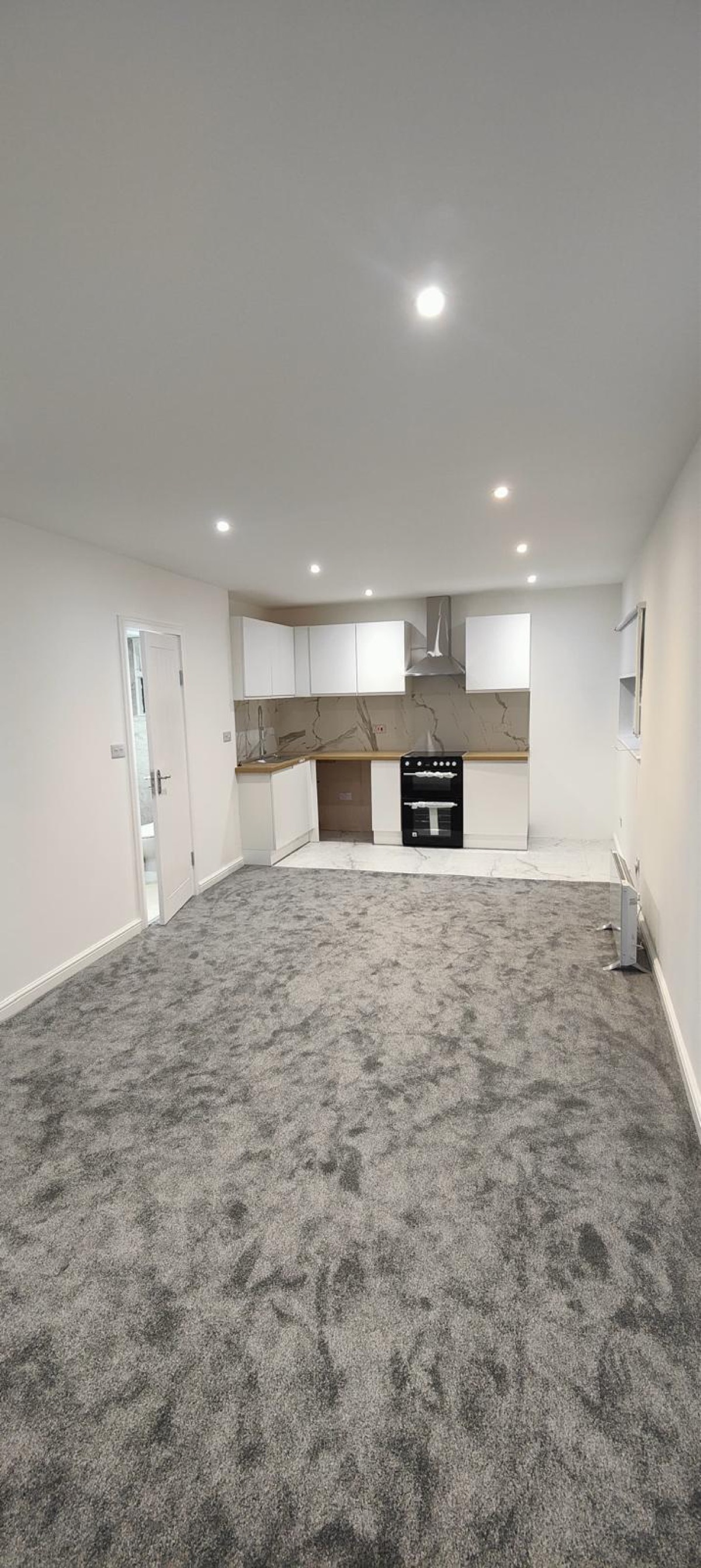 Completed open-plan refurbishment